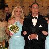 Бритни на свадьбе у Бретт Миллер