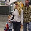 Бритни в аэропорту Нового Орлеана