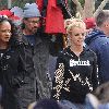 Бритни на игре Шона Престона