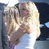 Бритни на съемках юмористической сценки для шоу Jimmy Kimmel