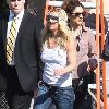 Бритни на съемках юмористической сценки для шоу Jimmy Kimmel