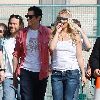 Бритни на съемках юмористической сценки для шоу Jimmy Kimmel