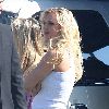 Бритни на съемках юмористической сценки для шоу Jimmy Kimmel