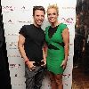 Бритни на вечеринке European Femme Fatale Tour Launch Party