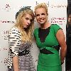 Бритни на вечеринке European Femme Fatale Tour Launch Party