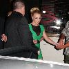 Приезд и отъезд Бритни и Джейсона на вечеринку European Femme Fatale Tour Launch Party