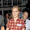 Бритни у студии Kiss FM в Лондоне