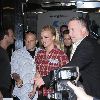 Бритни у студии Kiss FM в Лондоне