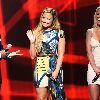 Бритни на оглашении новых судей шоу X-Factor