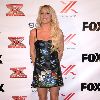 Бритни на вечеринке в честь 4-ки финалистов The X Factor