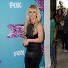 Бритни на пресс-конференции по случаю финала The X Factor USA