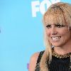 Бритни на пресс-конференции по случаю финала The X Factor USA