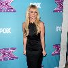 Бритни на пресс-конференции по случаю финала The X Factor USA