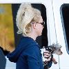 Бритни покидает отель в Беверли Хиллз