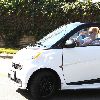 Бритни Спирс за рулем своего  Smart ForTwo.