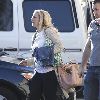Бритни забирает детей из гимнастического зала!